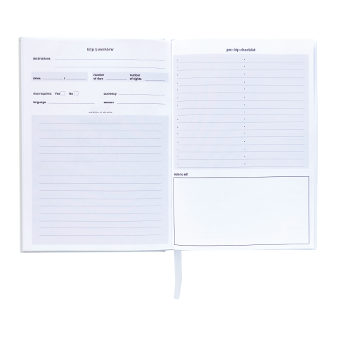 Spirax Platinum A5 Travel Journal Cloud (192 Pages)