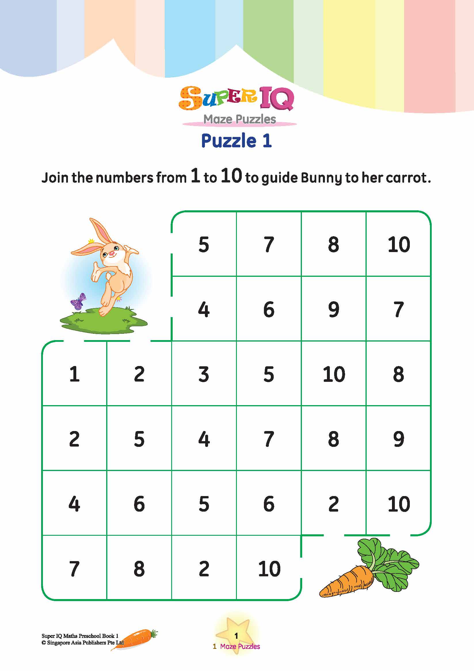 SUPER IQ Maths Level 1 (4-5 years) – Popular Book Company Pte Ltd