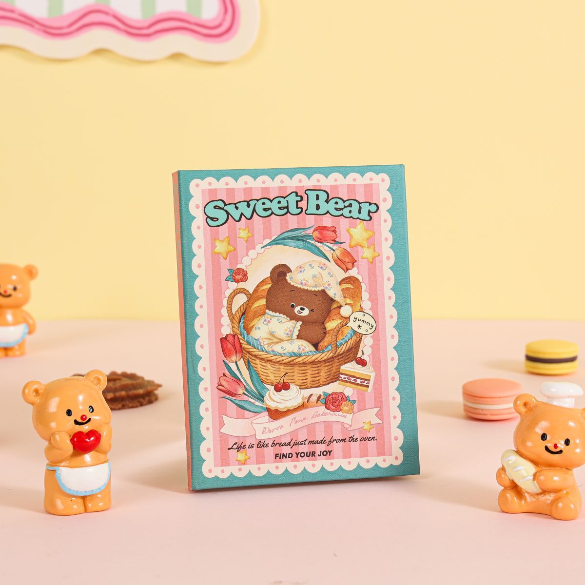 A7 Pocket Notebook 160S Sweet Bear FD82352