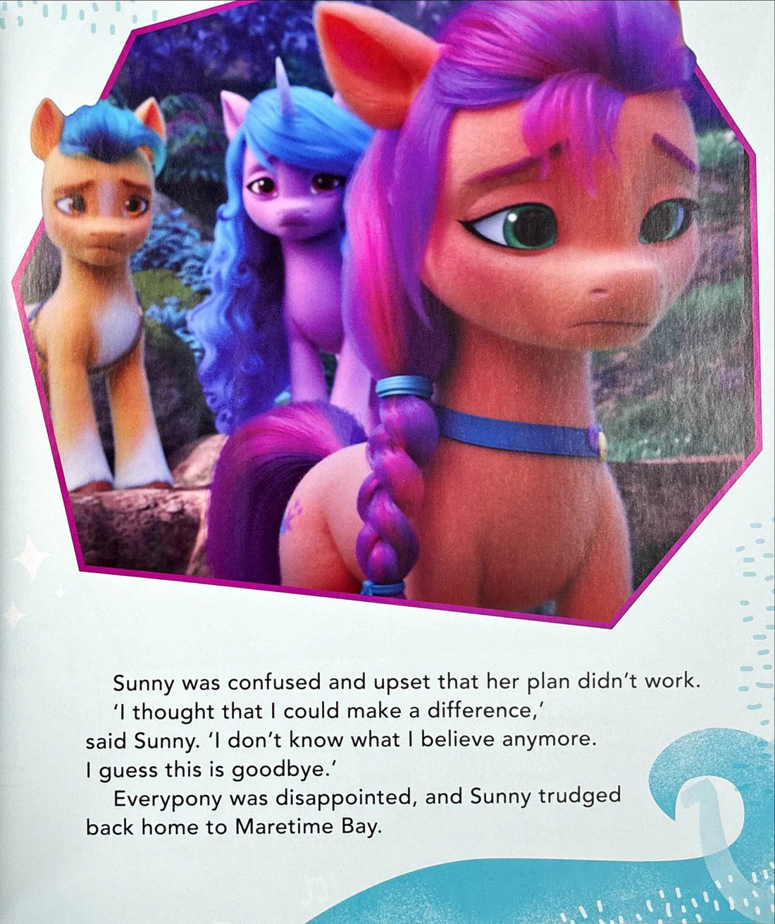 My Little Pony - Storybook with Bag Tag - Sunny