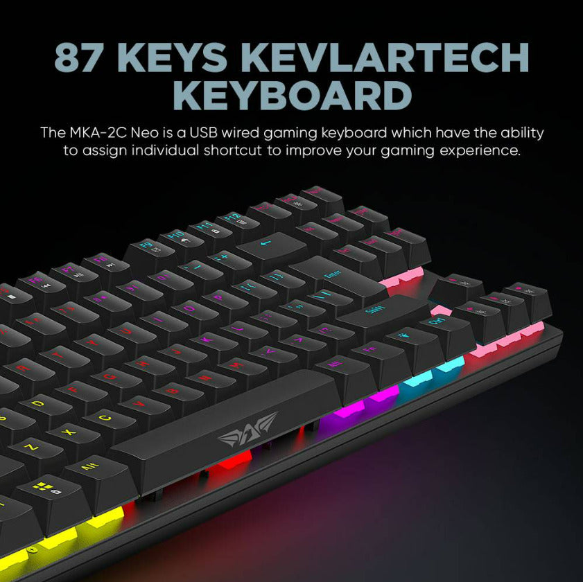 Armaggeddon MKA-2C NEO Gaming Keyboards Black  (Tactile)
