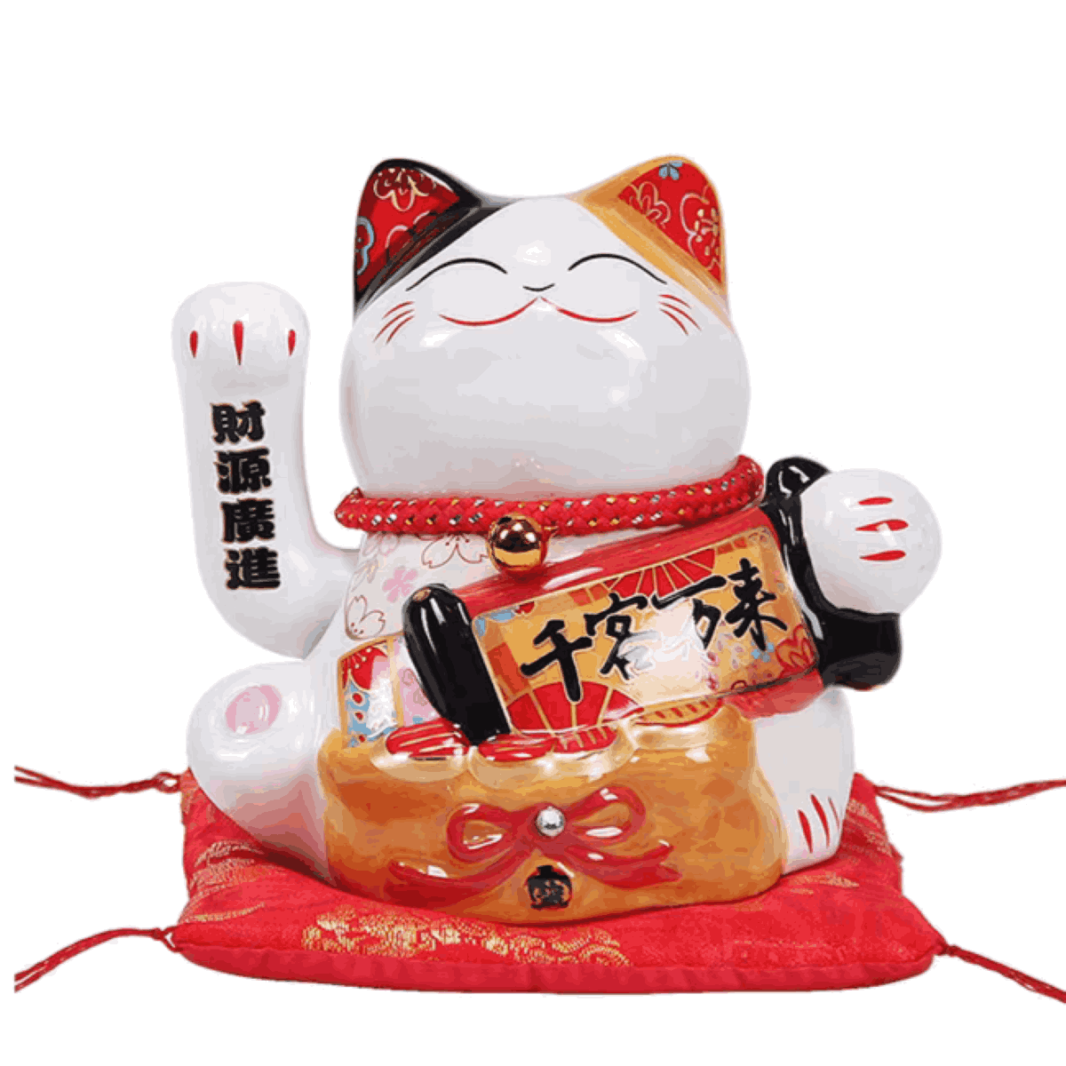 LUCKY CAT H/SWG 14CM 