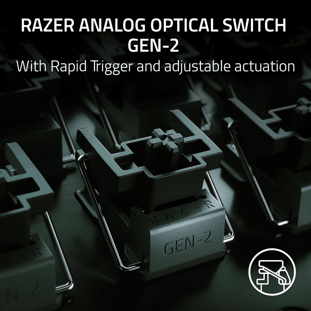 Razer Huntsman V3 Pro Mini 60% Analog Optical Esports Keyboard
