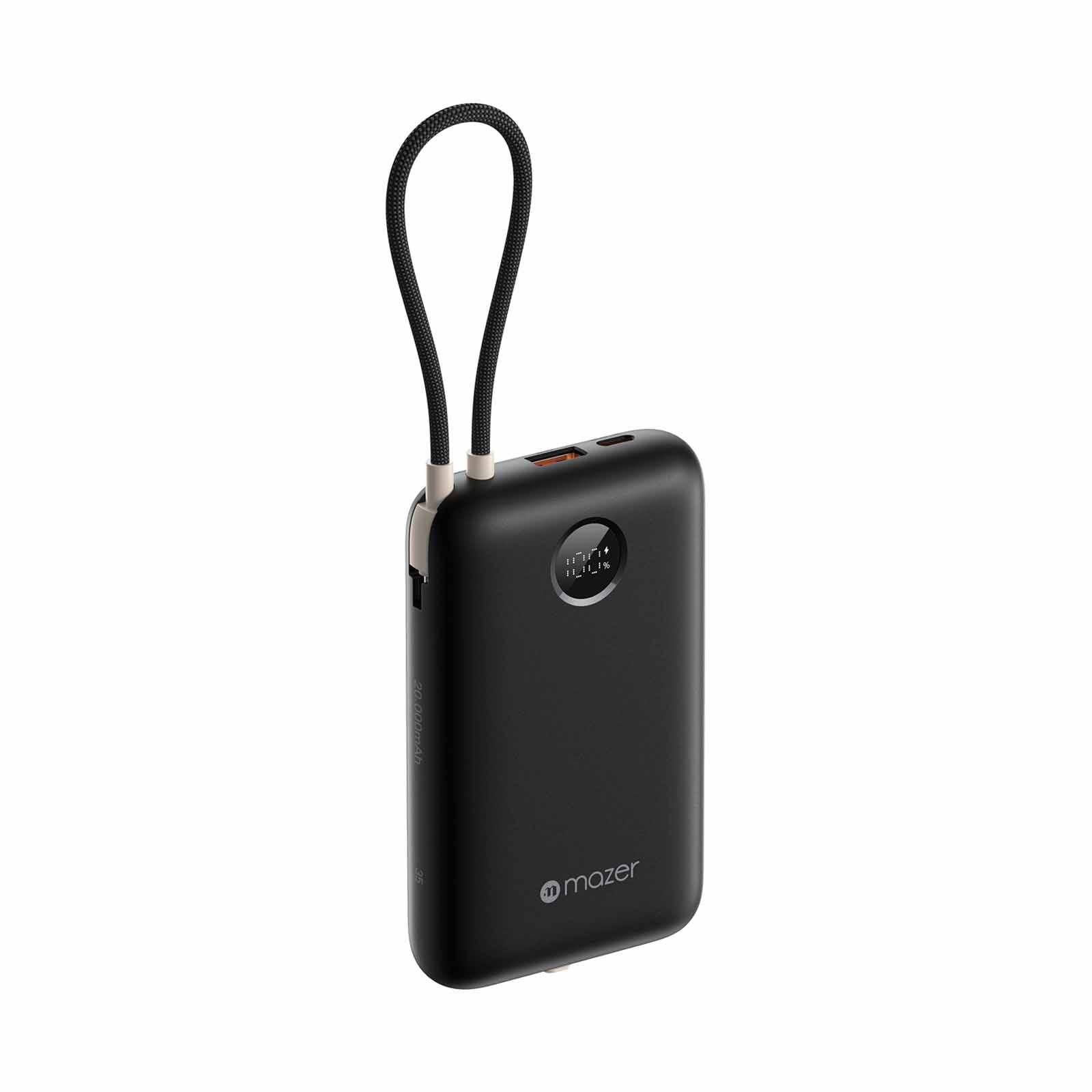 Mazer PD35W 20000mAh Power Bank - Black (M-PC35LINK20V2-BK)