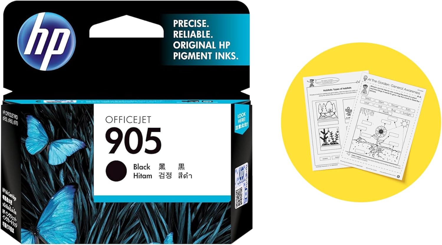 HP 905 Black Original Ink Cartridge 