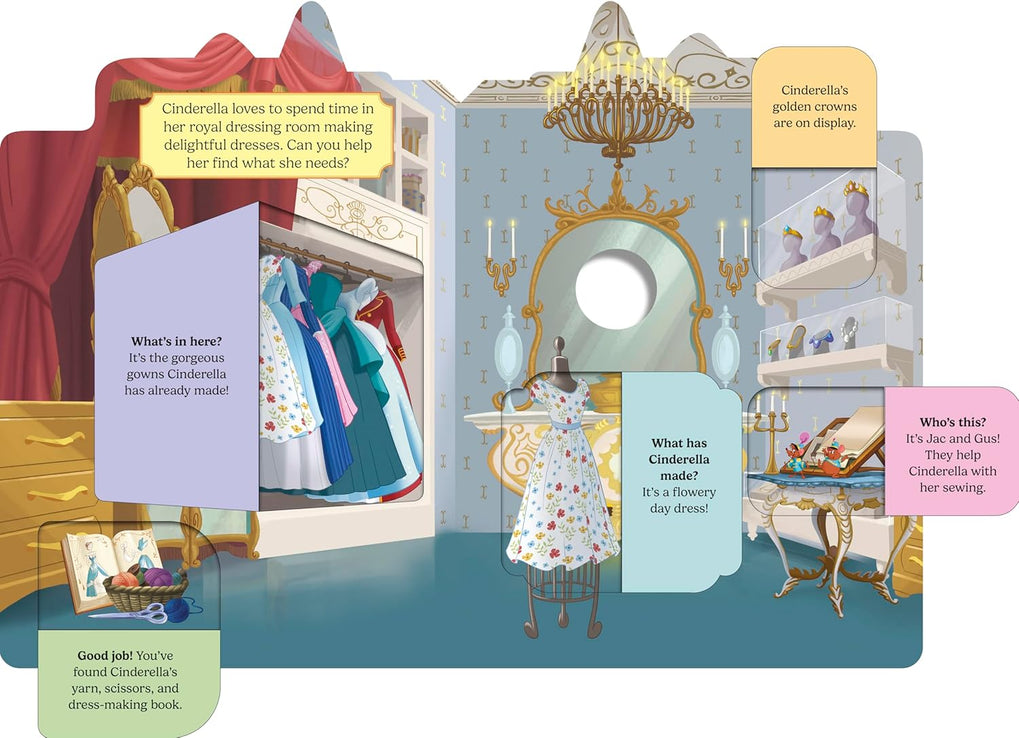 Disney Princess Cinderella's Play Castle (Hardcover)