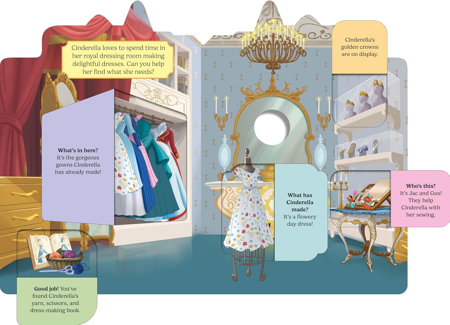 Disney Princess Cinderella's Play Castle (Hardcover)