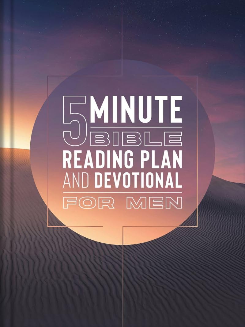 The 5-Minute Bible Reading Plan and Devotional for Men (Hardcover)