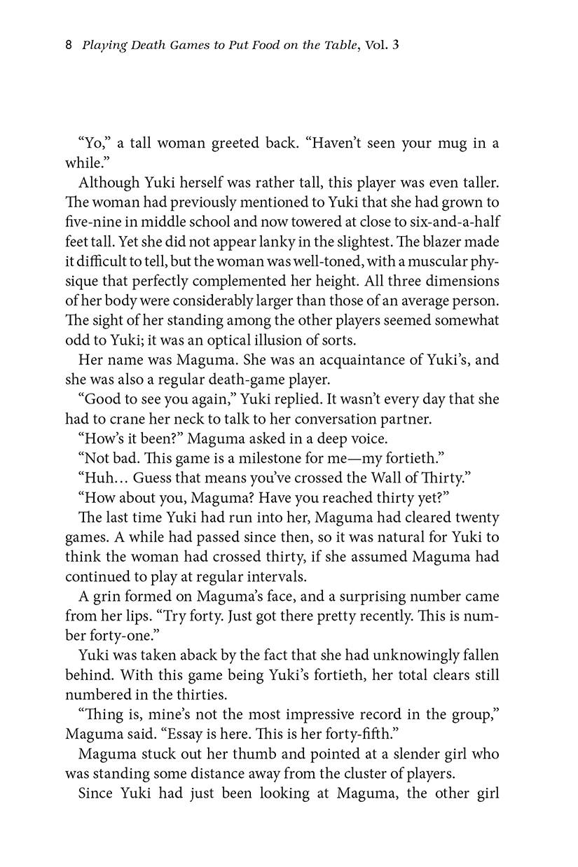 Playing Death Games Put Food On Table 3 [Novel]