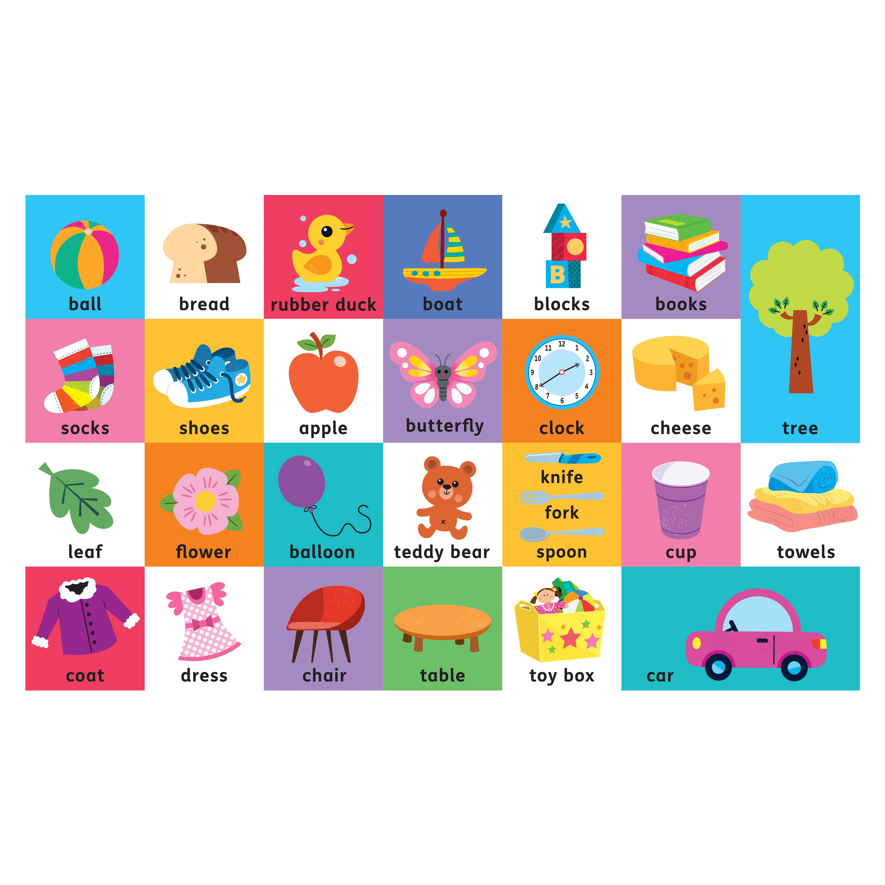HINKLER BUILDING BLOCKS FLOOR PUZZLE FIRST WORDS