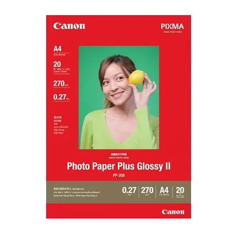Canon Pp-208 A4 Photo Paper Plus Glossy (20 Sheets)