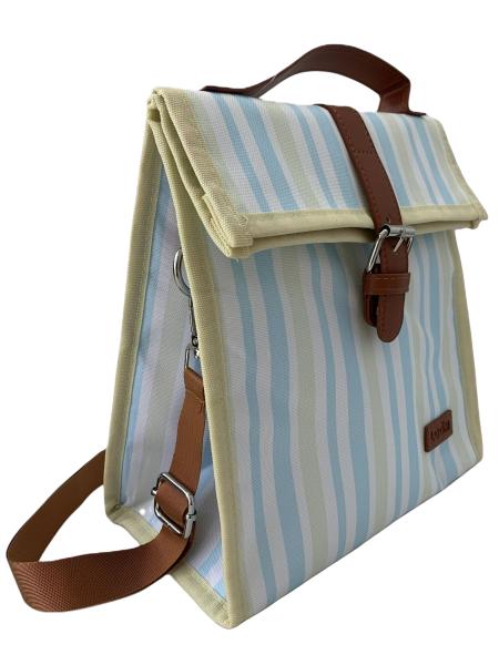 LOOM Lunch Bag B101 – Blue/Green Stripe