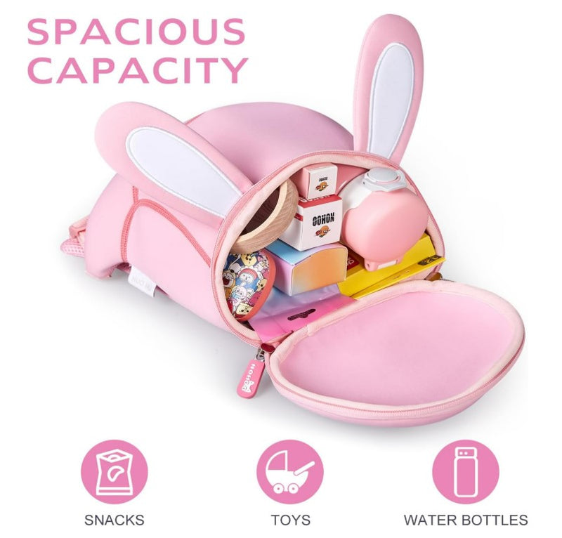 KIDS WAIST BAG PINK RABBIT