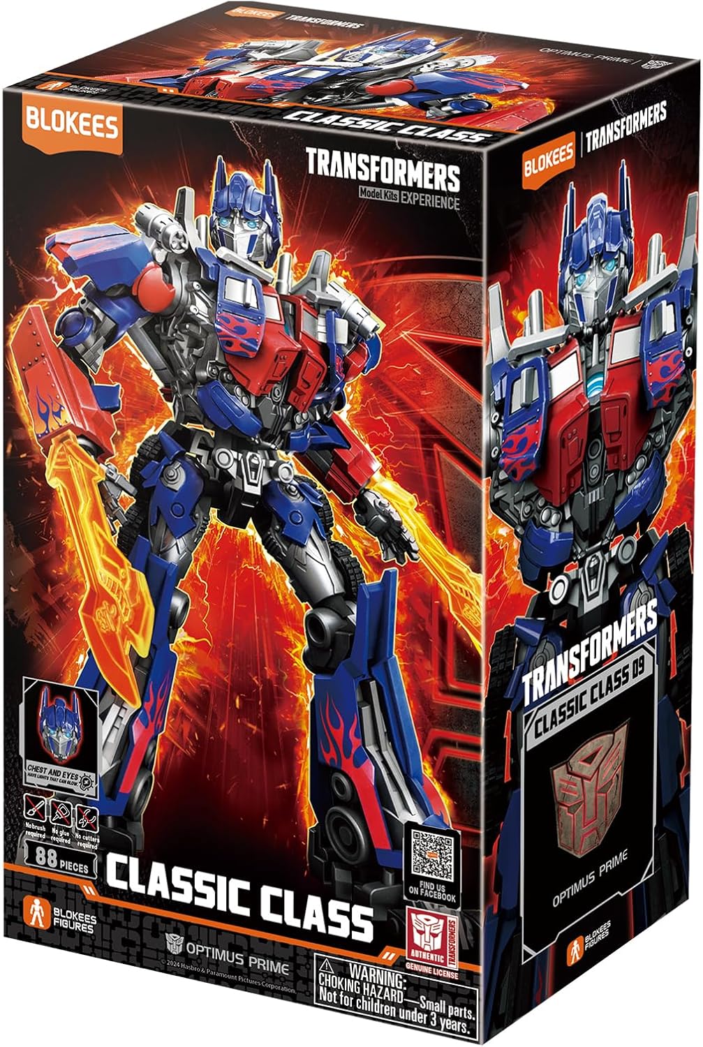 BLOKEES TRANSFORMERS CLASSIC CLASS OPTIMUS PRIME