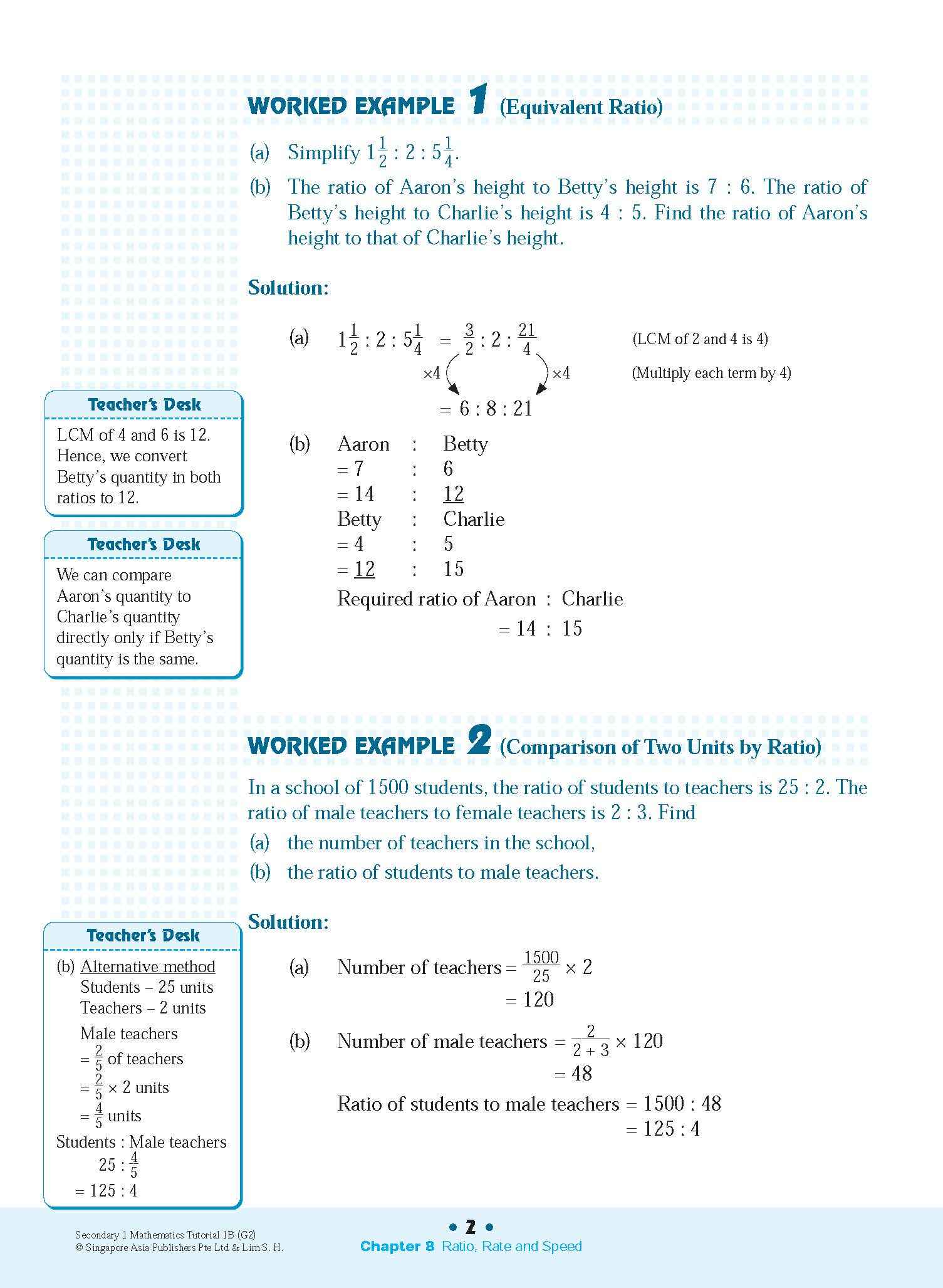 Secondary 1 Mathematics Tutorial 1B [G2]-3rd Edition