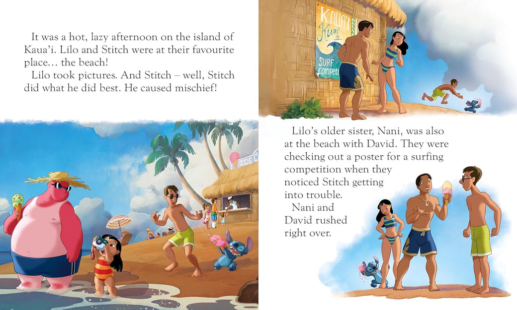 Disney Lilo & Stitch: Ride The Waves (Paperback)