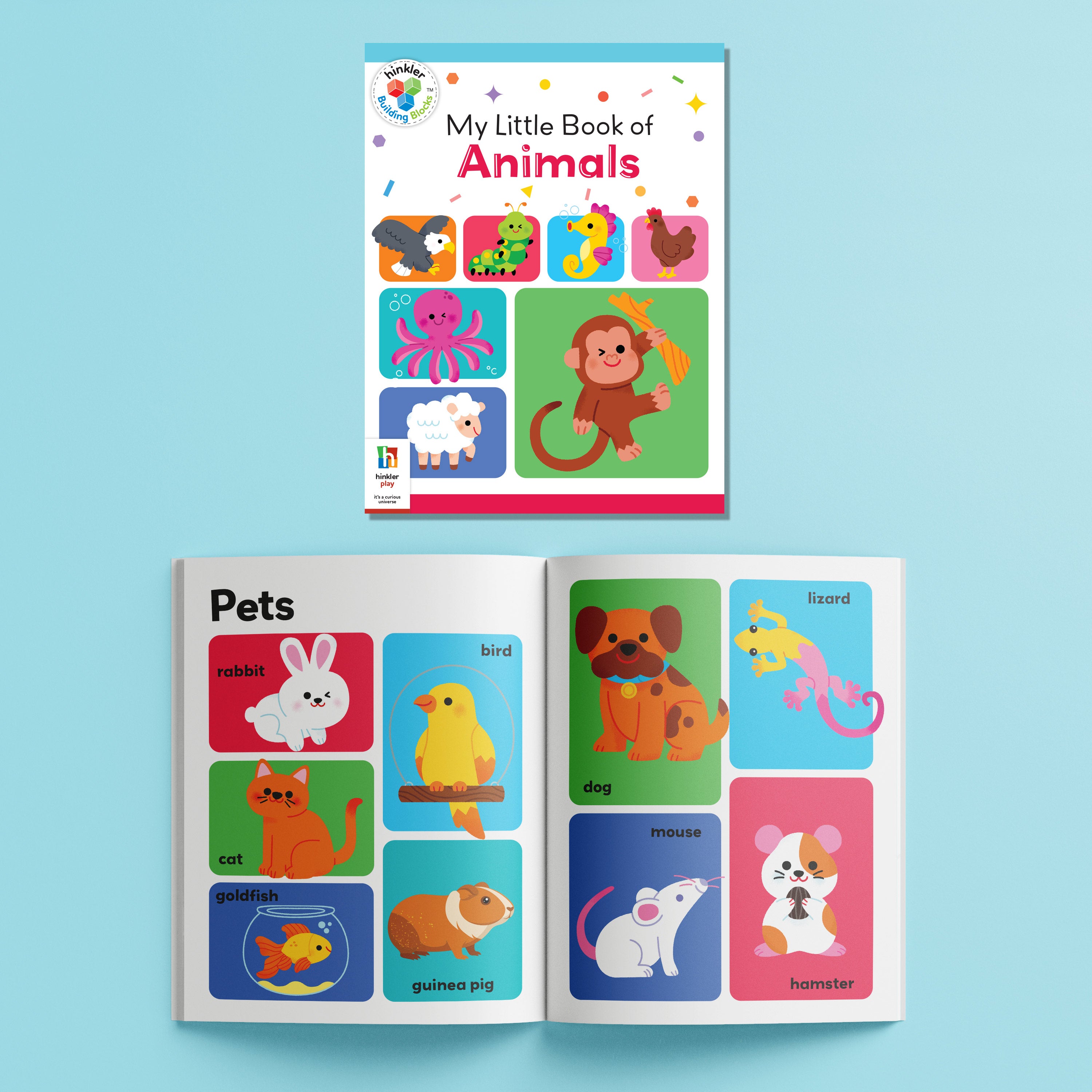 HINKLER BUILDING BLOCKS FLOOR PUZZLE FIRST ANIMALS