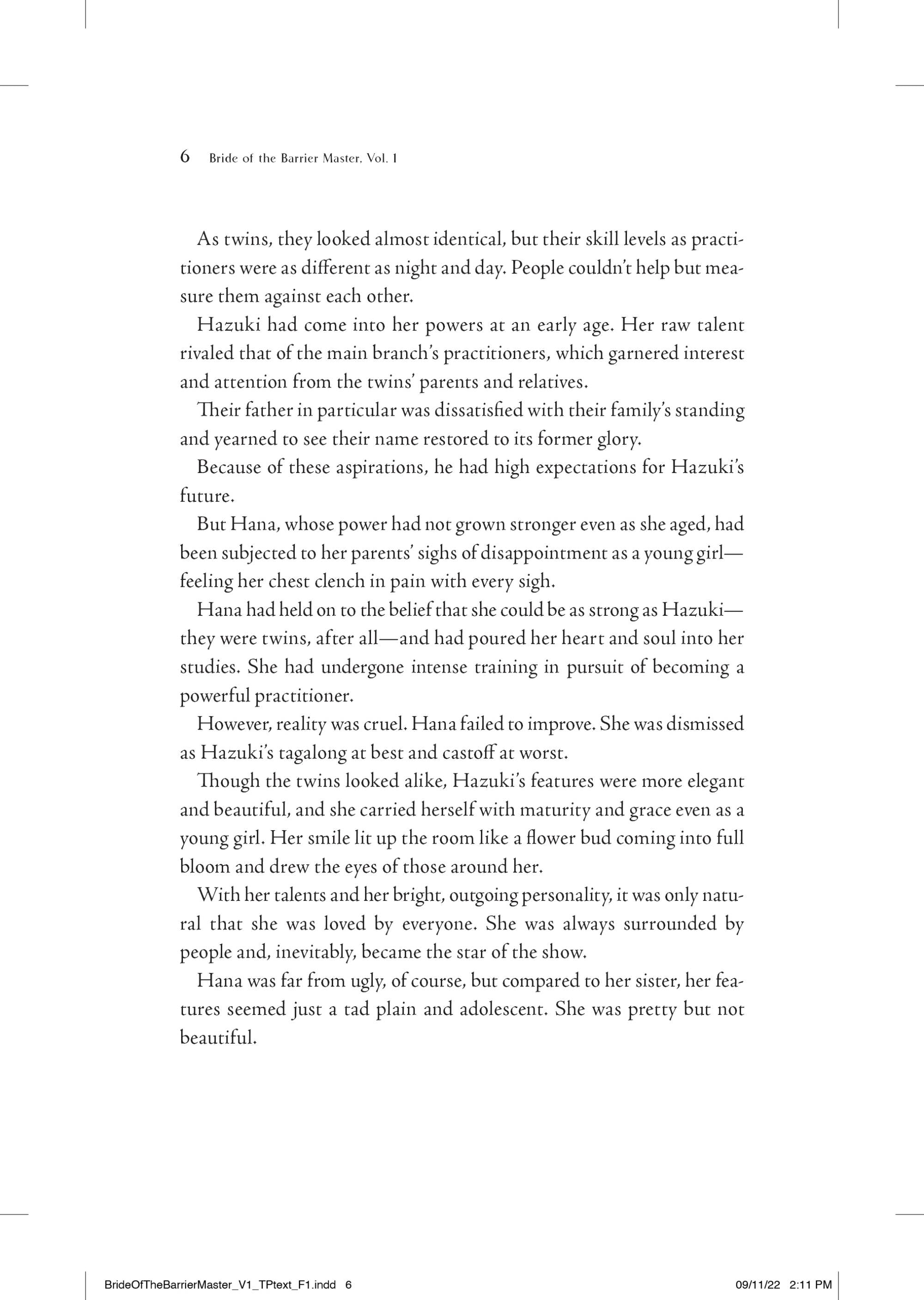 Bride Of The Barrier Master 01 [Novel]