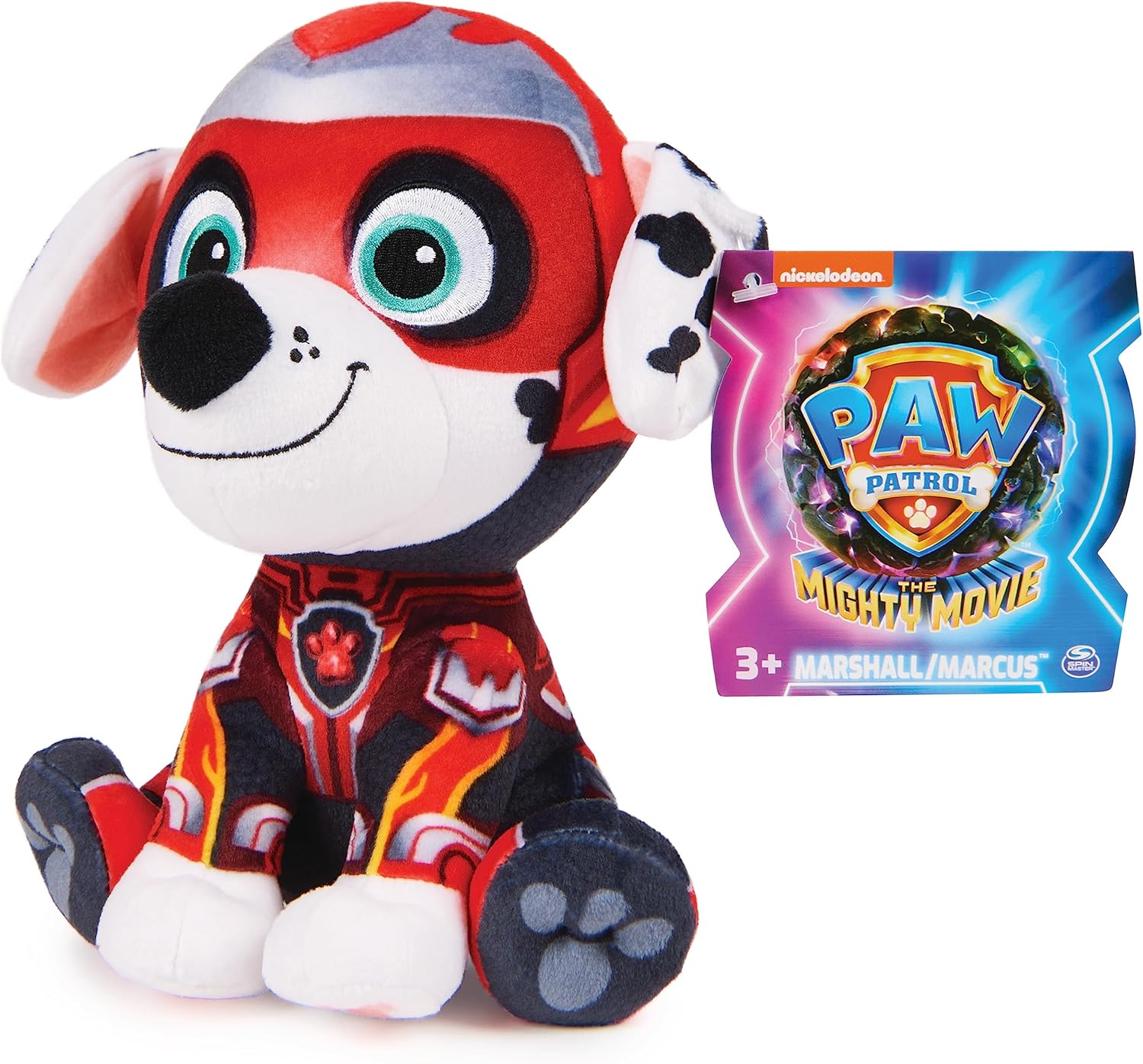SPIN MASTER PAW PATROL THE MIGHTY MOVIE BASIC PLUSH ASSORTMENT