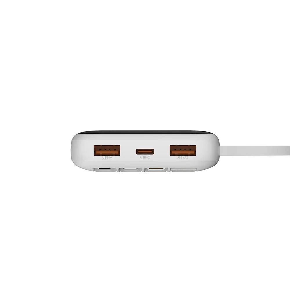 Philips DLP2223W/97 10000mAh CCC 22.5W USB-C+Lightning - White