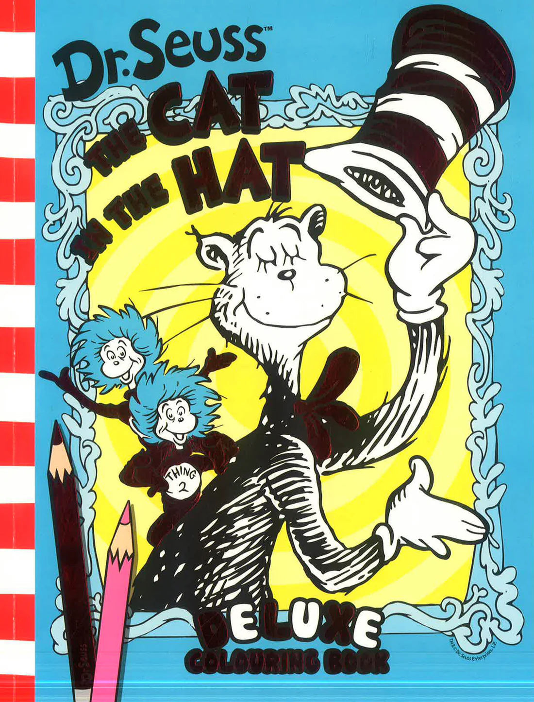 Dr Seuss the Cat in the Hat Deluxe Colouring Book