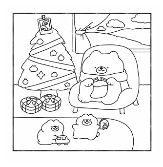 Cosy Cheer: Colouring