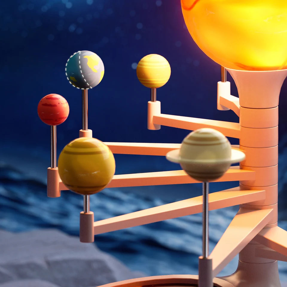 The 3D Solar System Educational Toy
