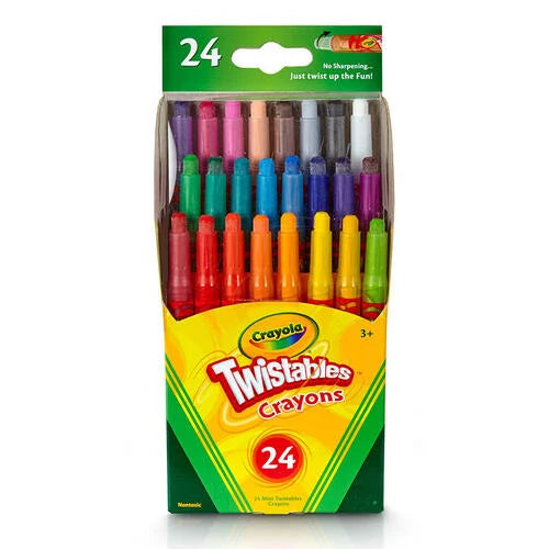 Crayola Mini Twistable Crayons 24'S 529624