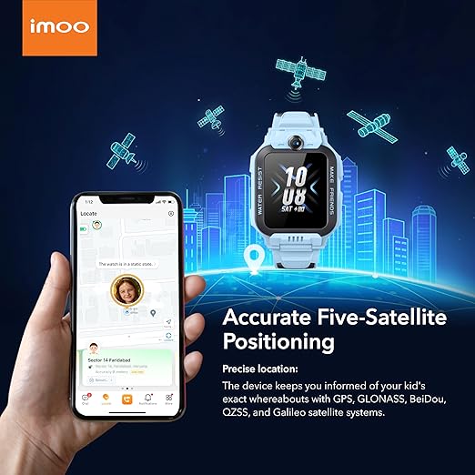 Imoo Kids Watch Phone Z7 - Blue (小天才)