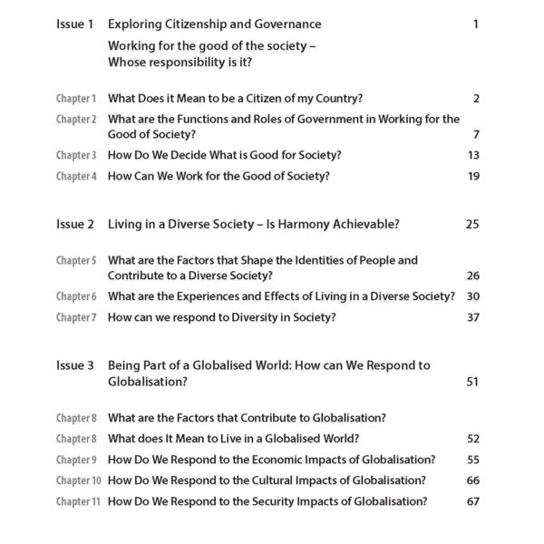 O-Level Social Studies Structured-Response Questions (SRQs) Comprehensive Revision Notes 2nd Ed