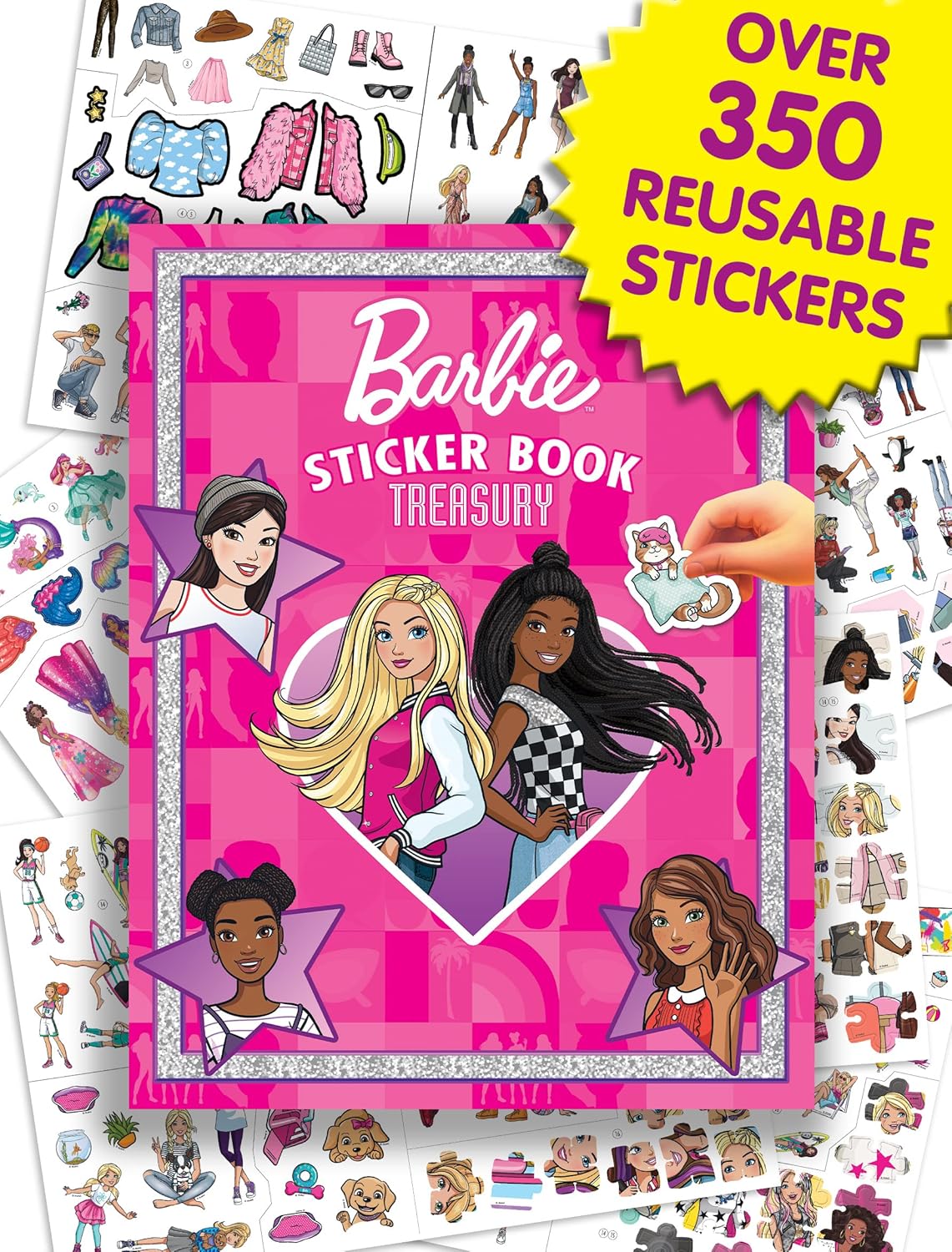 Mattel Barbie Sticker Book Treasury