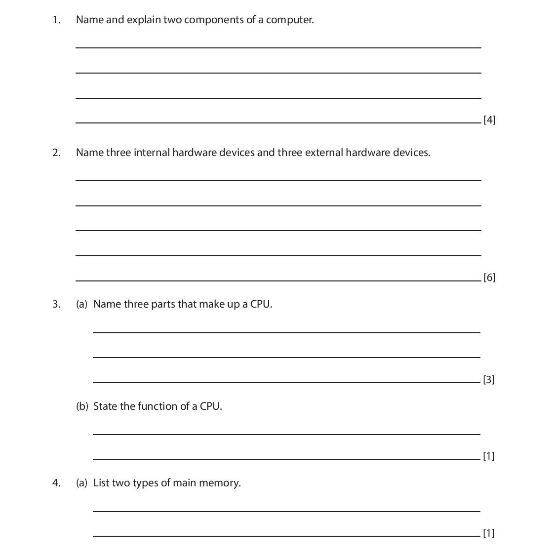 IGCSE CAMB COMP SCI:ICT REVISION KIT