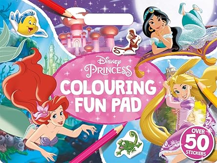 Disney Princess Colouring Fun Pad