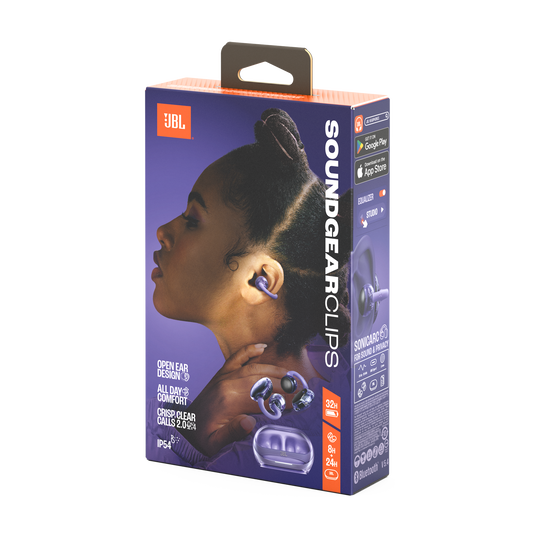 JBL Soundgear Clips - Purple