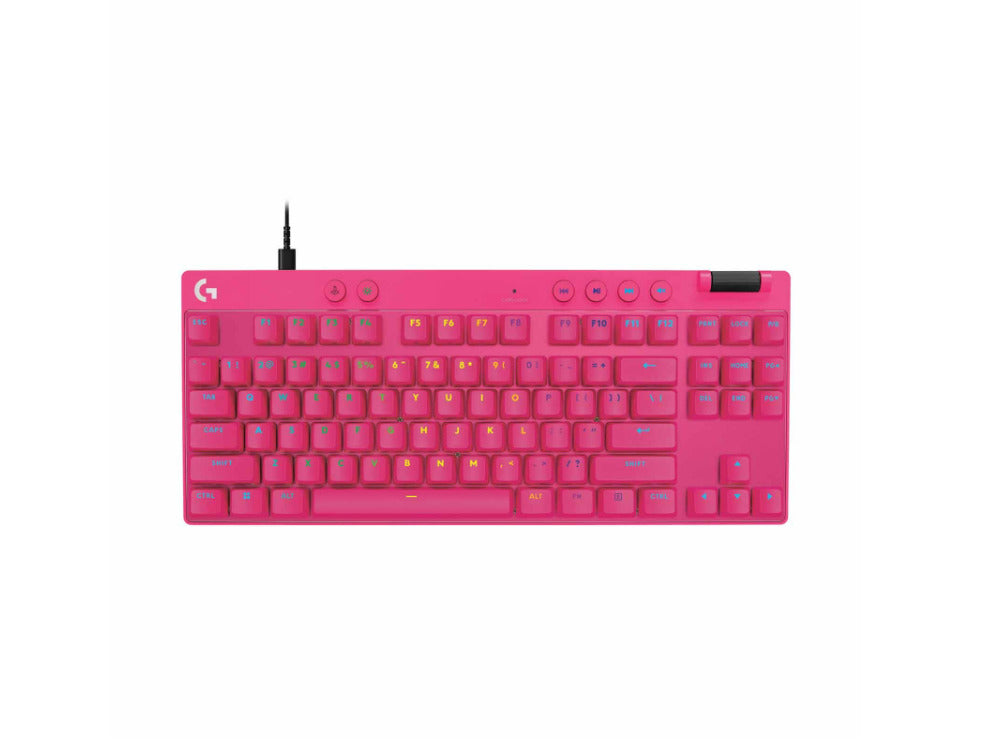 Logitech G Pro X TKL Rapid Keyboard Analog Switches - Pink