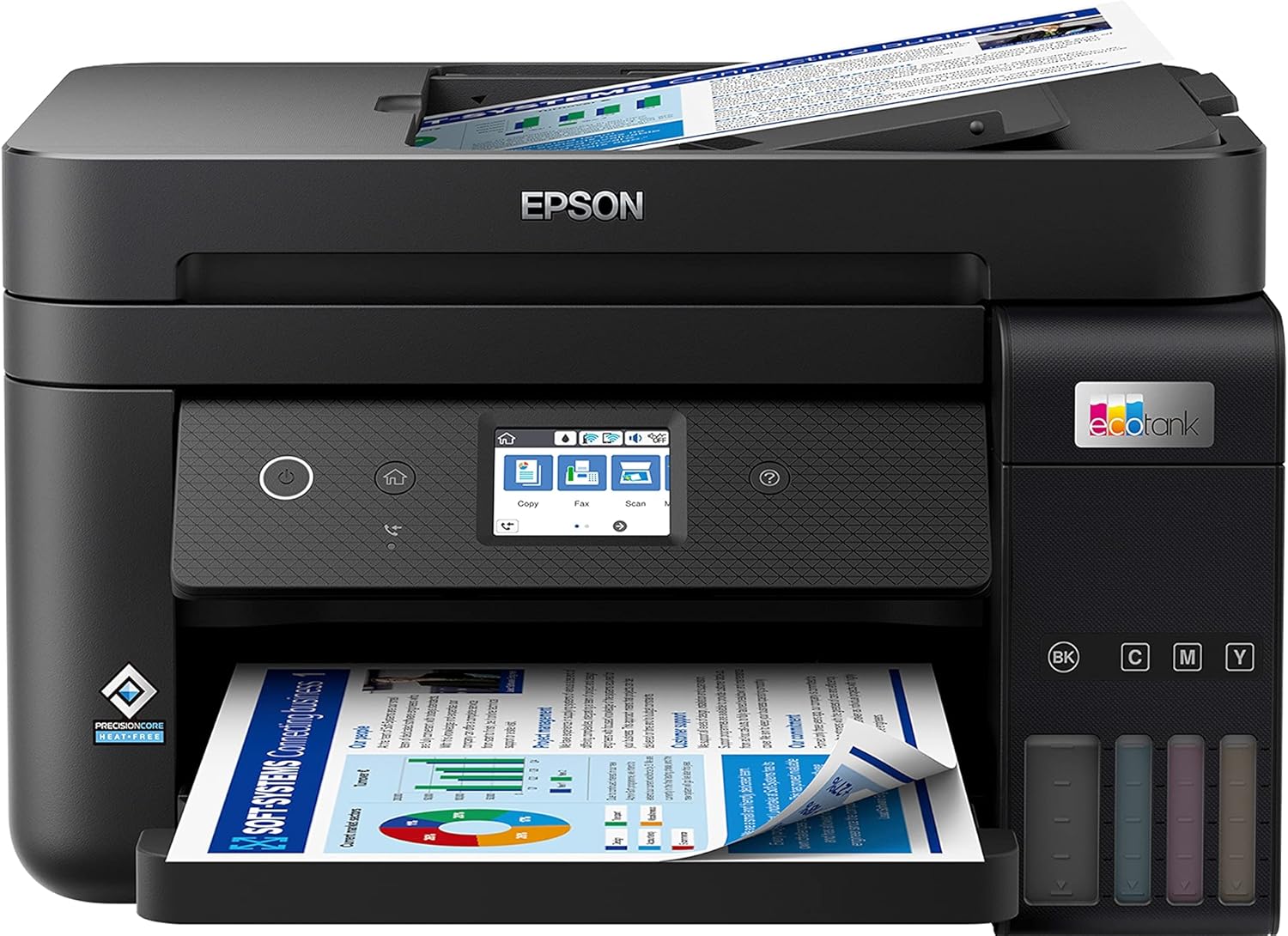 Epson EcoTank L6290 - A4 Wi-Fi Duplex All-in-One Ink Tank Printer with ADF. Black