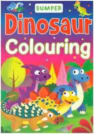 Bumper: Colour By Numbers - Dinosaur