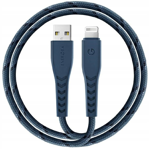 Energea Kabel Nyloflex USB Lightning Charge and Sync C89 Mfi 1.5m Niebies