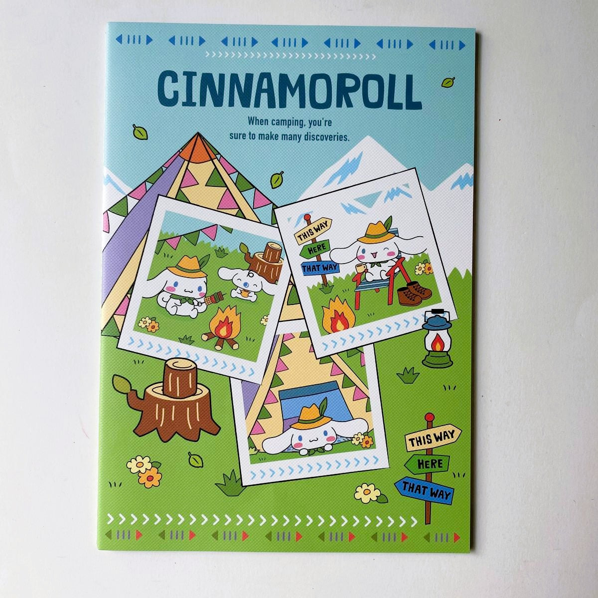 SANRIO B5 SEWING NOTEBOOK (CINNAMOROLL) MXLYBJ04-CN