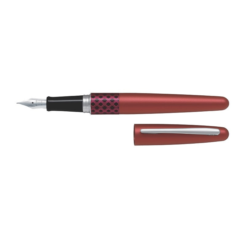 PILOT MR3 SERIES FOUNTAIN PEN, MEDIUM NIB, WAVE DESIGN