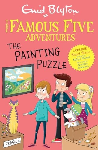 Famous Five Colour Short Stories: The Painting Puzzle (paperback)