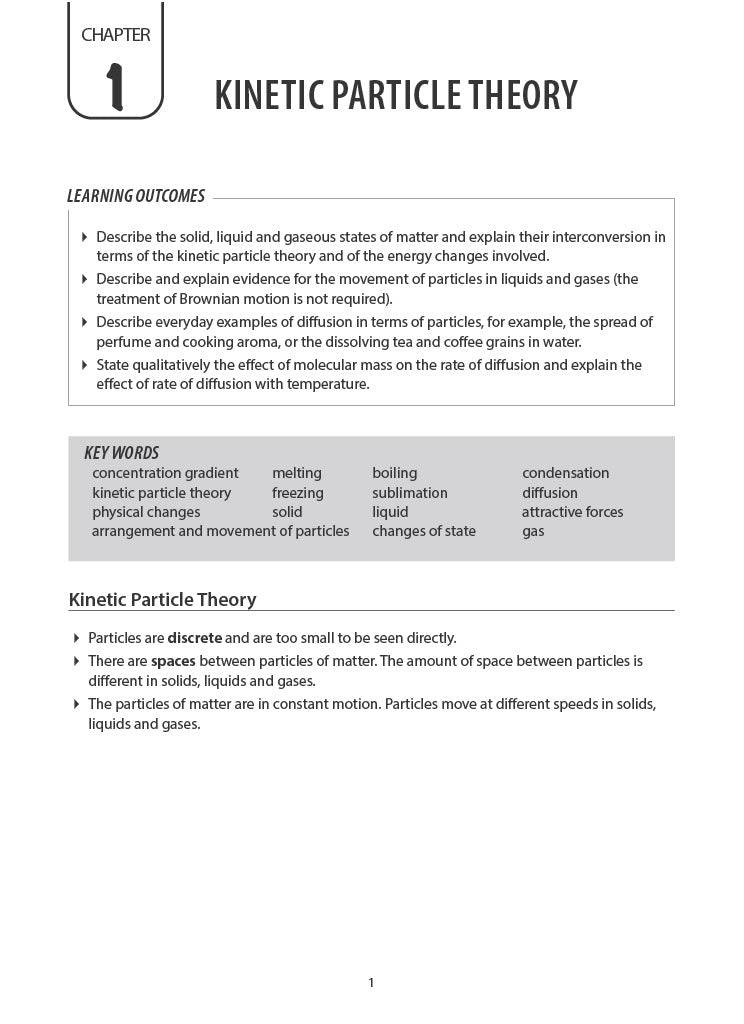 IGCSE &OL CHEM GUIDE & PRACTICE BK1