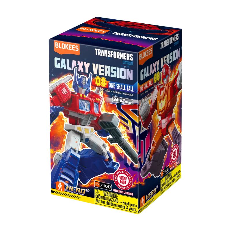 BLOKEES TRANSFORMERS GALAXY VERSION 08 ONE SHALL FALL BLIND BOX