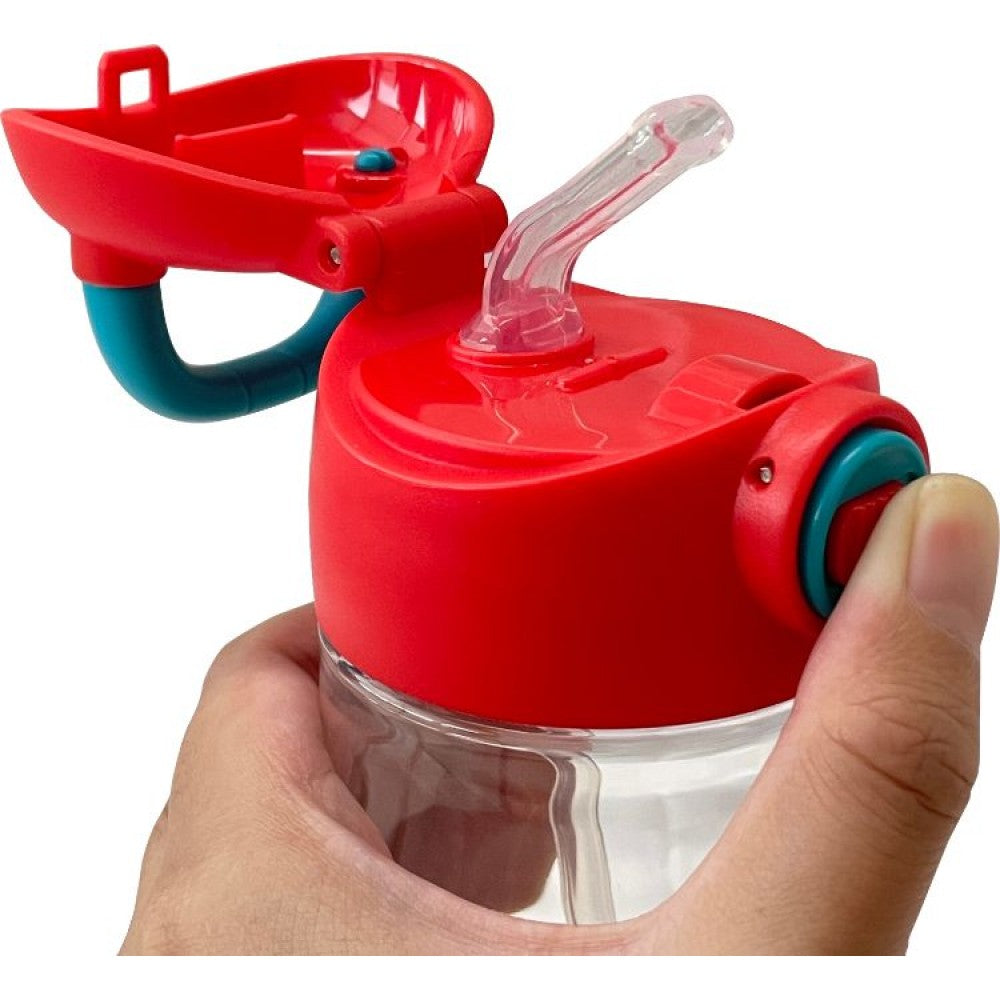 PAW PATROL WATER BOTTLE WITH STRAW 550ML - GREEN