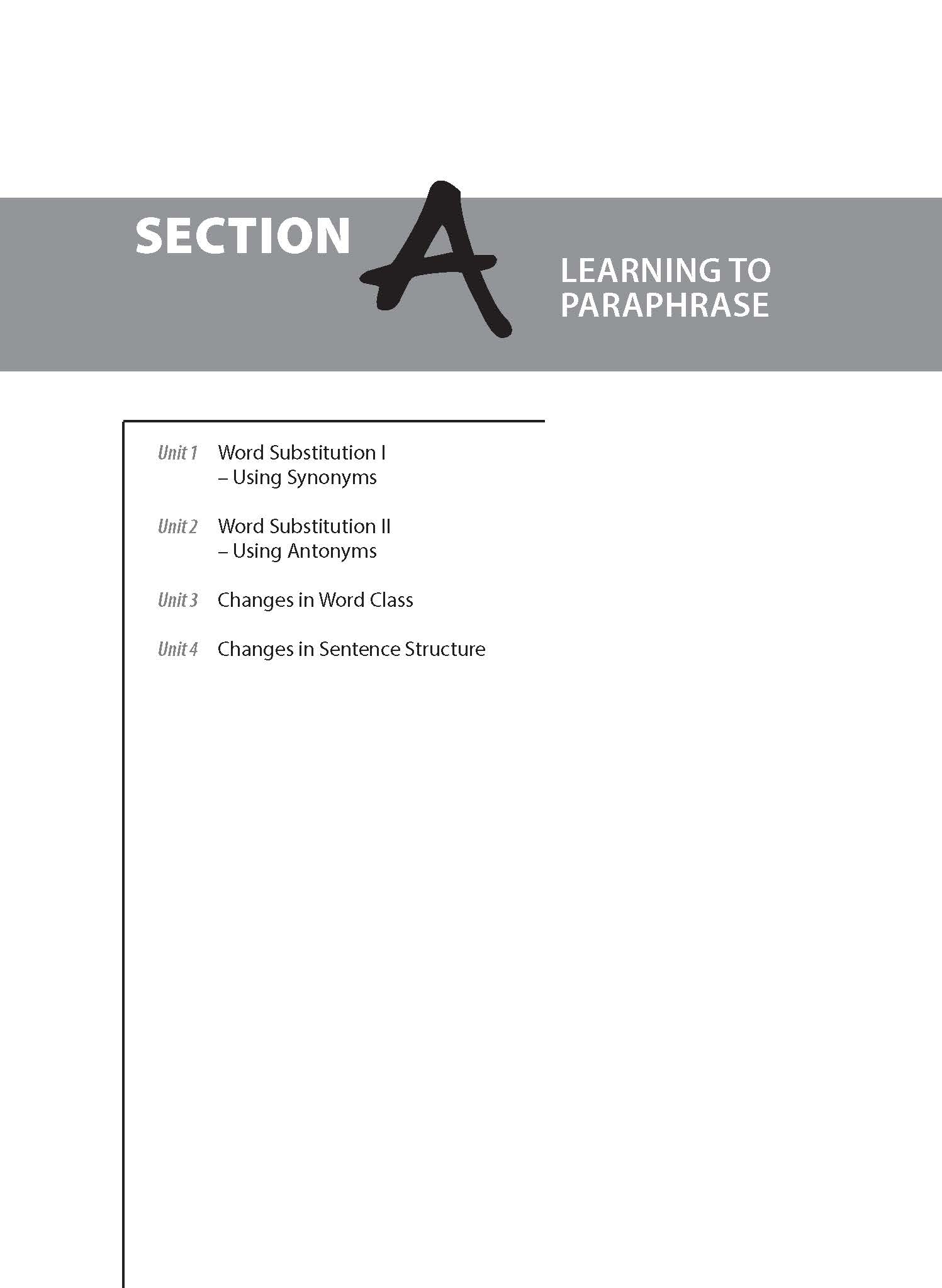 Key Guide O-Level English: Mastering Paraphrasing Skills (2nd Edition)
