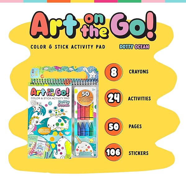 Iheartart Art On The Go Kit Do Crayon