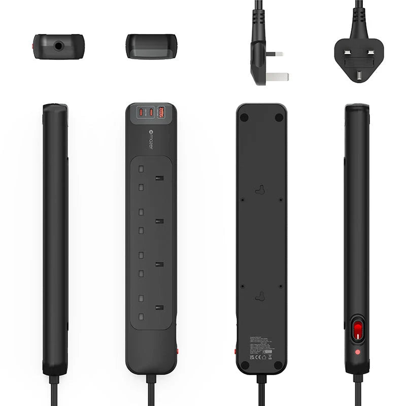 Mazer Power Strip PD70W - Black