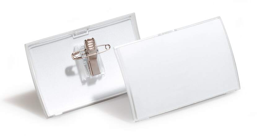 DURABLE BADGE RL W/SPRING FASTENER 8221