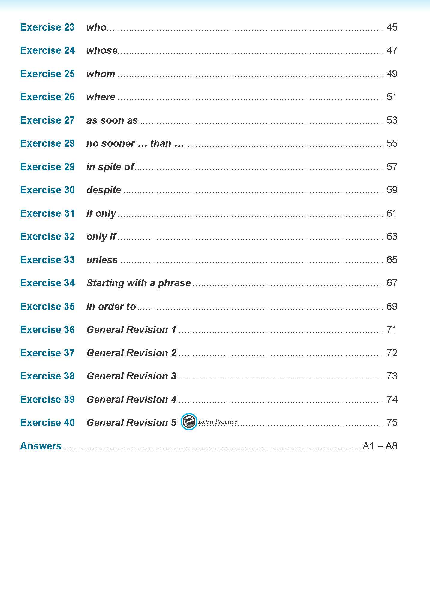 LEARNING+ ENGLISH Synthesis and Transformation SUCCESS Workbook 5