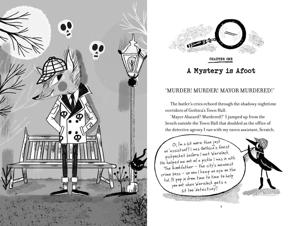 Werelock & Scratch 01: Robbery Most Puzzling (Paperback)
